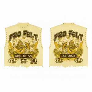 2026 New Latest Design Sleeveless Vest Shirts Streetwear Solid Color Hip Hop Fleece Fabric OEM ODM Premium T-shirt Men - Product Image 3