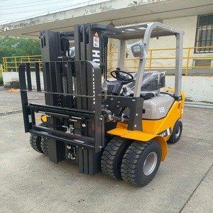 Buy 500kg 800kg 1000kg Mini Electric Forklift Truck 2M 3M Small Forklift Truck All-terrain Forklift for Cargo <b>Transportation</b> - Product Image 1