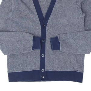 Unisex Vintage Style Casual <b>Cardigan</b> Sweater For Custom Embroidered Logo School Spirit Sports Winter Knitwear - Product Image 4