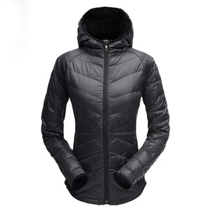 Wholesale Custom Women Puffer Jacket Casual Windproof Puffer Down Jacket Custom Breathable Design - Product Image 4