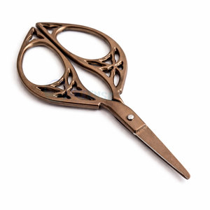 Best Quality Butterfly Embroidery <b>Scissors</b> Stainless Steel Sharp Tip Beauty Tool for Thread Cutting <b>Sewing</b> Craft - Product Image 5