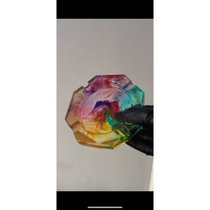 Cenicero de Resina Contemporáneo, Cenicero Decorativo Moderno, Elegante Porta Cenizas para el Hogar, Oficina, Bar - Product Image 3