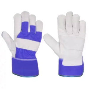 Gants de sécurité canadiens de haute performance pour monteurs, en cuir pleine fleur confortable, certifiés CE, avec manchette de sécurité anti-vibration, 11 oz - Product Image 5