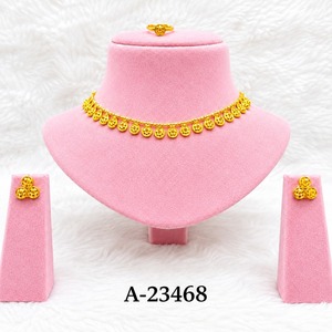 <b>Silver</b> Plated Ethnic Tassel <b>Necklace</b> <b>and</b> <b>Earring</b> <b>Set</b> for Women Wedding & Anniversary Jewelry with Zircon A-23467 - Product Image 4