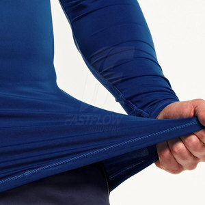 Camiseta Deportiva de Manga Larga para Hombre, Protección UV, Transpirable, Elástica, de Primera Calidad, Color Personalizado, Ligera - Product Image 5