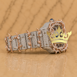 High Quality Moissanite Diamond Watch Men Full Iced Out VVS Stones Watch - Product Image 2