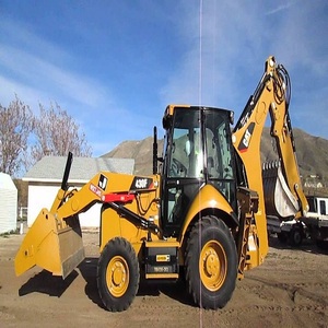 รถตักล้อยาง CAT 420 มือสอง 100% เครื่องยนต์ดีเซล พร้อมบุ้งกี๋ขนาด 5.1 ลูกบาศก์เมตร ขาย - Product Image 3
