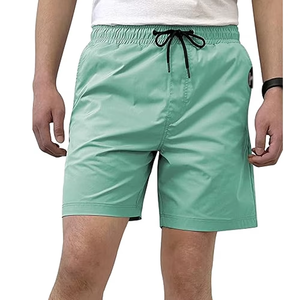 Pantalones Cortos Cortavientos para Hombre, Estilo Urbano, Tejido de Lona, Cintura Elástica, Nailon/Algodón, Impermeables, Ecológicos y Transpirables - Product Image 2