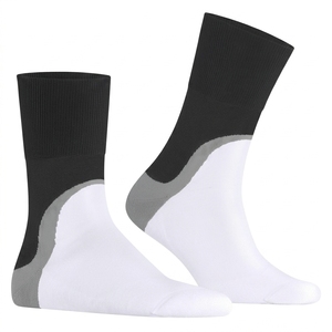 Wholesale <b>Men's</b> Crew <b>Socks</b> White Black Gray Knitted Breathable Sport Style Summer Wear - Product Image 2