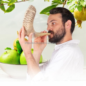 Silbato de batalla Medieval hecho a mano auténtico, cuerno de búfalo, Trompeta soplada, anillo de latón, estilo Animal pulido para regalo de Cosplay - Product Image 2