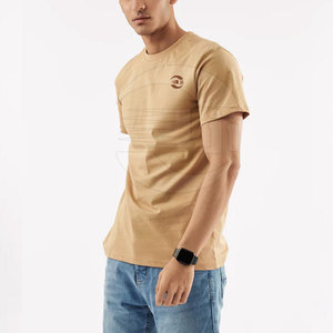 ออกแบบโลโก้ของคุณเอง เสื้อยืดผู้ชายผ้าฝ้าย 100% คอกลม เสื้อยืดสตรีทแวร์ สำหรับผู้ใหญ่ - Product Image 6