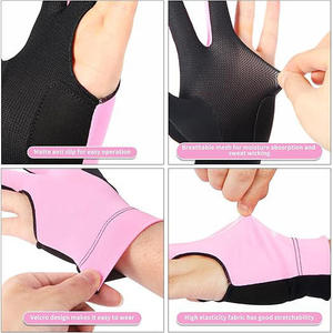 Guante de Billar de 3 Dedos para Mano Izquierda, Duradero, con Doble Costura, para Snooker, Tamaños Populares para Hombres y Mujeres - Product Image 3