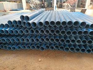 Tuyau de gaine en uPVC de 150 mm, diamètre 6 pouces, longueur 6 mètres (20 pieds), pour puits peu profond, matériau vierge, extrémité filetée, gaine simple - Product Image 5