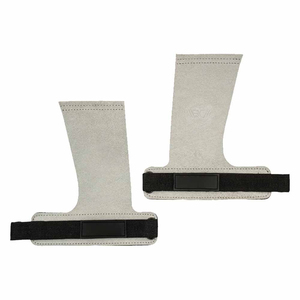 Poignées de gymnastique antidérapantes en cuir de vachette respirantes pour une protection professionnelle intense lors des entraînements en salle, des tractions, des muscle-ups et des exercices aux anneaux - Product Image 1