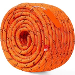Corda in Poliestere Intrecciata a Doppia Torsione da 1/2 Pollice, Lunga 120 Piedi, 48 Fili, Resistenza alla Trazione di 8000 LBS, Corda per Esterni per Arboristi e Uso Multiplo AC - Product Image 4