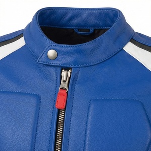 Chaqueta de Motociclista de Cuero Genuino para Hombre de la Mejor Calidad, Nueva Colección de Invierno, Chaquetas de Motocicleta con Protecciones Desmontables Personalizadas - Product Image 4