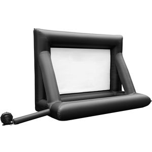 Schermo Gonfiabile per Proiezioni da 24 Piedi con Ventilatore da 360W, Materiale in Tessuto Oxford, Schermo Gonfiabile per Proiettore - Product Image 2