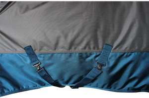 Couverture de cheval respirante en coton et polyester, imperméable, légère, matelassée, pour l'hiver, grande taille, pour le dressage, personnalisable - Product Image 6