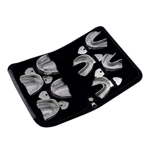 Kit de Bandejas para Impresiones Dentales, Manual, para Dientes Superiores/Inferiores, Acero Inoxidable, Certificado CE, Agarre Ergonómico, por ROBOZ TECH - Product Image 6