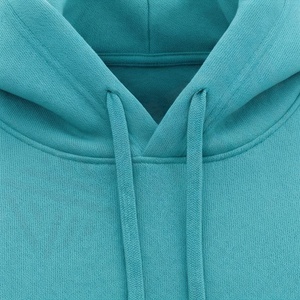 Sudadera con Capucha Oversize de Algodón Teñido Liso con Bordado Estilo Streetwear, Chaqueta Casual Unisex, Ropa Deportiva al por Mayor para Exteriores - Product Image 4
