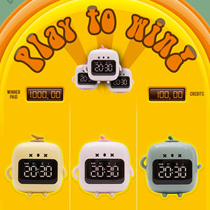 Wholesale Supplier Smart <b>Digital</b> Alarm <b>Clock</b> for Kids Multifunction LED Display Bedside <b>Clock</b> - Product Image 2