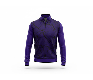 Custom Teamwear Quarter Zip Sports Jacket Manufacturer for <b>Men</b> Women Youth Sportswear Quick Dry Team <b>Pullover</b> - Product Image 2