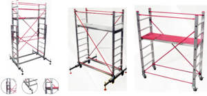 Escalera telescópica de aluminio más vendida – Escalera plegable tipo A, máxima resistencia industrial, duradera, segura, ligera - Product Image 6