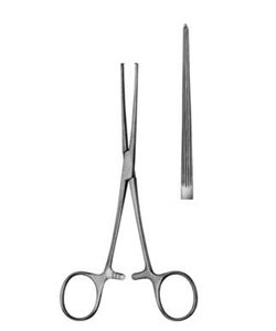 Pinces intestinales Allin pour enfants, instrument chirurgical pédiatrique, pince intestinale atraumatique en acier inoxydable - Product Image 1