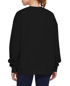 Impression numérique sur silicone, col rond ample, 320G, 100% coton, style pull, coupe ample vintage, doux - Product Image 2