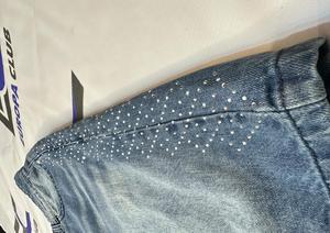 Shorts de Mezclilla para Hombre, Diseño con Pedrería, Moda Verano, Estilo Urbano, Corte Holgado, Más Vendidos - Product Image 3