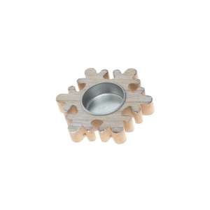 Portavelas de Madera para Árbol de Navidad, Centro de Mesa Artesanal de Madera, Decoración Navideña para el Hogar a un Precio Razonable - Product Image 2