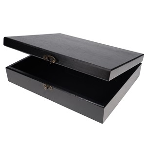 Caja de Almacenamiento de Joyas de Madera de Cedro al por Mayor |   Cerradura Vintage Hecha a Mano |   Moradabad - Product Image 1