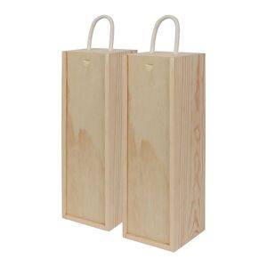 Porte-bouteilles en bois de qualité supérieure pour table à manger, support de rangement pour vin, présentoir en bois naturel fait à la main pour une décoration élégante de la maison - Product Image 6
