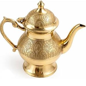 Tetera con Acabado Brillante para Té y Café, Hecha a Mano, para Restaurantes y Cafeterías, Tetera de Mesa - Product Image 6