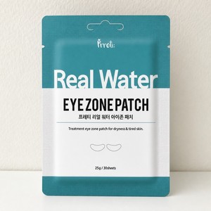 Prreti <b>Eye</b> Care Prreti Real Water <b>Eye</b> Zone Patch 30 Count Korean <b>Eye</b> Care Moisturizing <b>Eye</b> Care Prreti Daily Care - Product Image 3