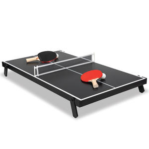 Juego de Tenis de Mesa y Shuffleboard, Juego de Tenis de Mesa Portátil con Red Retráctil, Mesa de Ping Pong - Product Image 4