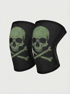 Fitness Running Basketball Compression <b>Knee</b> Sleeve Custom Pattern Design Printed Breathable Sports <b>Knee</b> Support Brace for Gym - Product Image 3