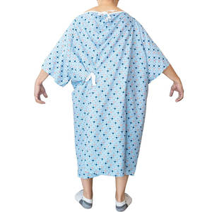 Bata de Hospital para Pacientes, Médicos y Mujeres, Tela de Alta Calidad, Colores y Logotipo Personalizables, Diseño Unisex - Product Image 2