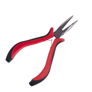 Pince à extensions capillaires avec aiguille à crochet et prise ferme pour une application et un retrait sans démarcation – Prix de gros - Product Image 2