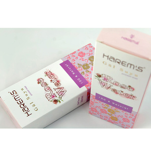 Embalaje de cosméticos (agua de rosas) Impresión en color vibrante, embalaje ligero, opción ecológica - Product Image 3