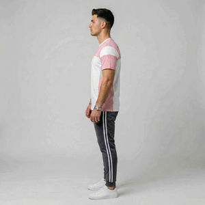 T-shirt à manches longues uni pour homme, coupe classique, nouveau style, prix abordable, avec logo personnalisé, taille OEM - Product Image 6