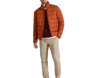 Unisex Winter Puffer <b>Jacket</b> for Men Thick Waterproof Breathable Hooded Front Customizable Colors Sizes Wholesale OEM Service - Product Image 1