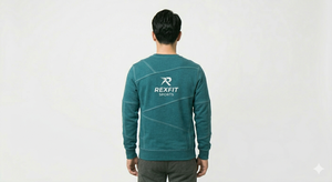 เสื้อสเวตเชิ้ตผู้ชายแบบลำลองผ้าฟลีซรุ่นใหม่ล่าสุด ผลิตในปากีสถาน รับผลิตแบบสั่งทำพร้อมติดป้ายแบรนด์ส่วนตัว แขนยาว - Product Image 2