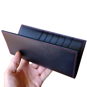Leather <b>Long</b> <b>Wallet</b> <b>for</b> <b>Men</b> Open Closure RFID Feature Vintage Style Card Holder Wholesale <b>Long</b> <b>Men</b> High Quality Leather <b>Wallets</b> - Product Image 2