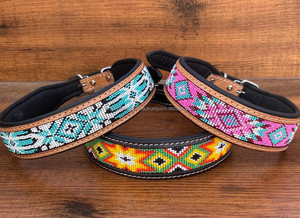 Collar de perro de cuero mecanizado a mano occidental, collares para mascotas con Calavera, producto a granel al por mayor, Collar suave y duradero - Product Image 4