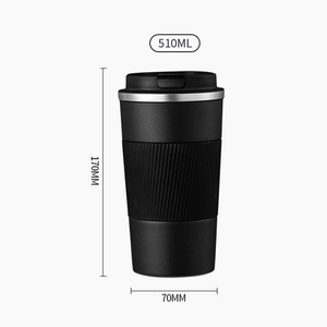 17oz Stainless Steel Coffee <b>Mug</b> Insulated Vacuum Coffee cup With Leakproof Flip Lid - Product Image 6