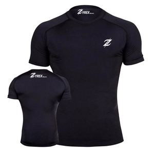 เสื้อยิมออกกำลังกายทรงโอเวอร์ไซส์สำหรับผู้ชาย ปี 2025 ผ้าแห้งเร็ว สแปนเด็กซ์/ไนลอน UPF50 ระบายอากาศ ดูดซับความชื้น เหมาะสำหรับการฝึกซ้อมและฟิตเนส - Product Image 2