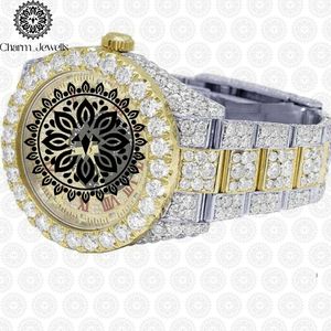 Charm_Jewells Women's Luxury Stainless Steel <b>Watch</b> 38mm Round Case Analog Quartz Sapphire Crystal Folding Clasp - Product Image 5