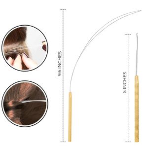 Juego de Pinzas para Extensiones de Cabello, Herramientas Metálicas para Instalar y Retirar, Color Dorado, Uso Profesional - Product Image 6