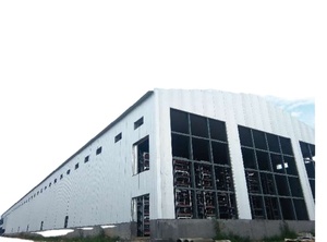 À ossature d'acier pour l'immobilier bâtiment préfabriqué à structure métallique - Product Image 6